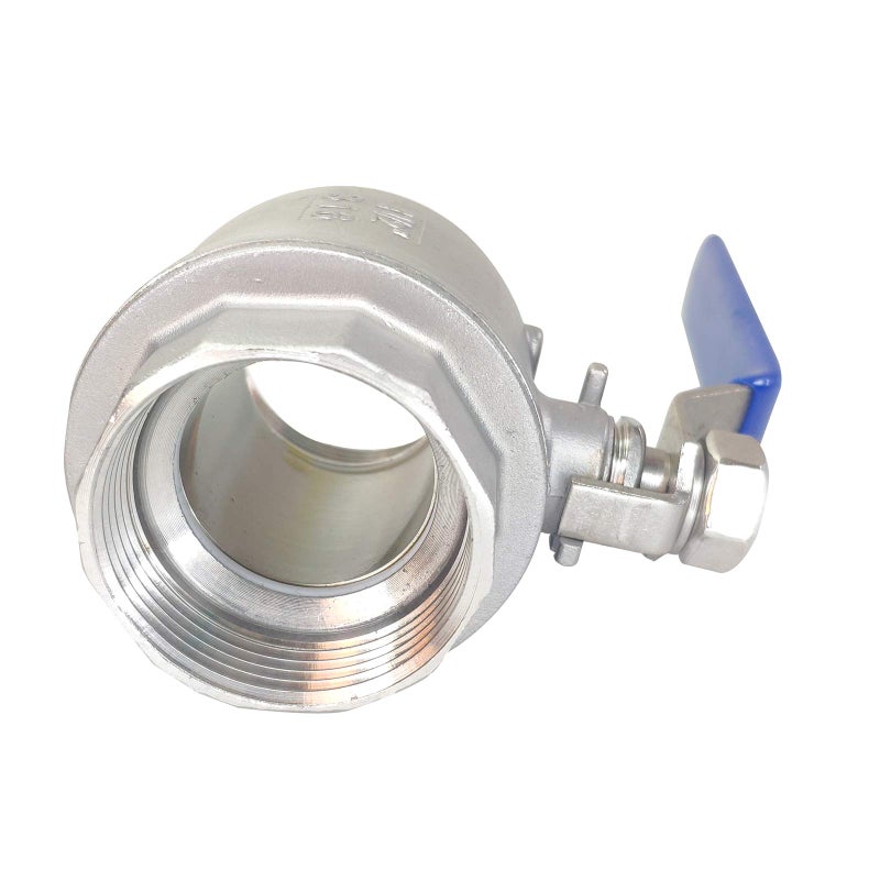 LOZOME 1-1/2" Female Ball Valve NPT Thread 316 Stainless Steel Full Port Ball Valve WOG1000 US Stock - Image 4